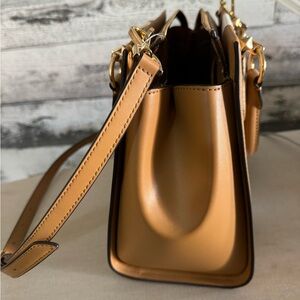 Michael Kors Tan Leather Satchel